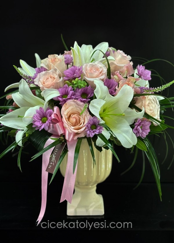 Seramik Vazoda Aranjman