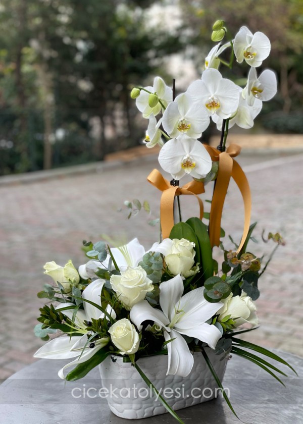 Orkideli Aranjman