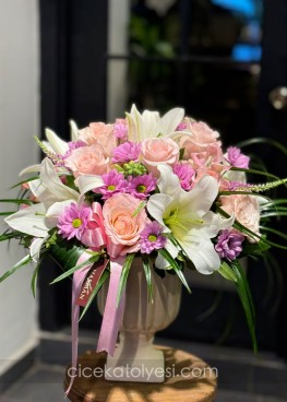 Seramik Vazoda Aranjman